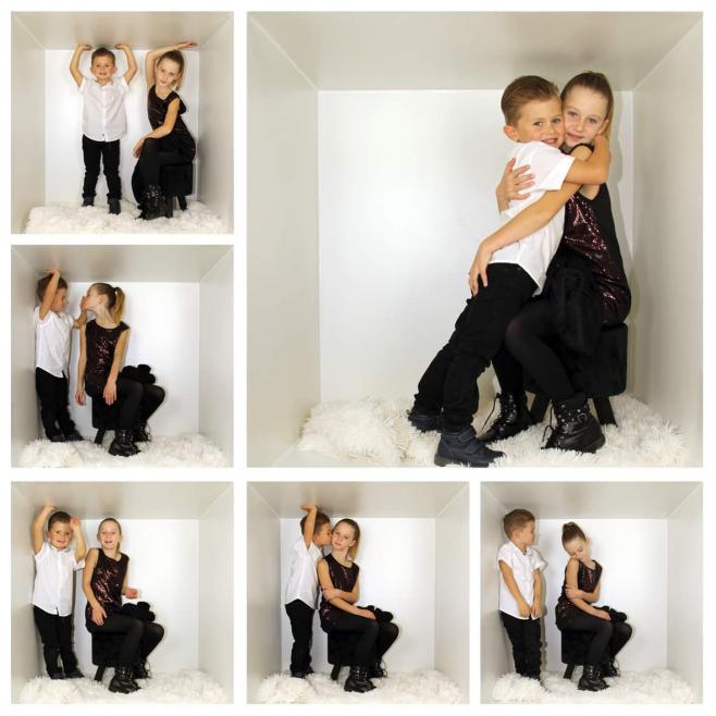 Photographe de photos en cube